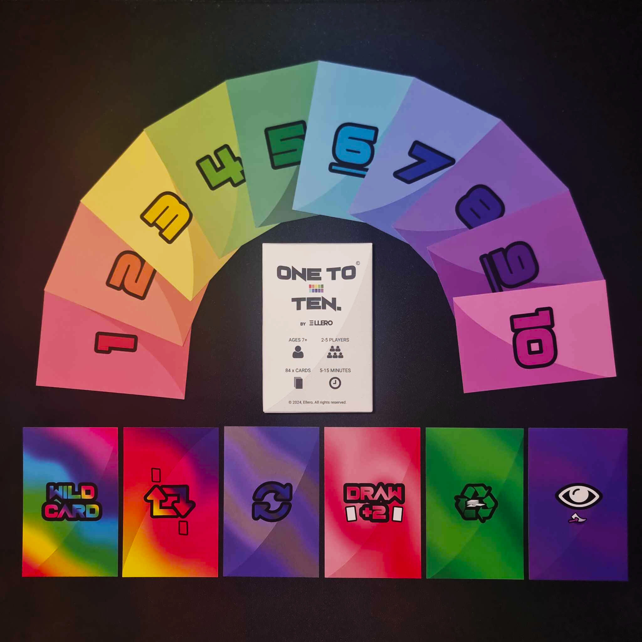 One To Ten Card game